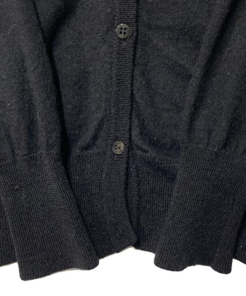 MM6 Maison Margiela（エムエムシックスメゾンマルジェラ）MM6 Maison Margiela (エムエムシックスメゾンマルジェラ) ニットカーディガン ブラック サイズ:Mの古着・服飾アイテム