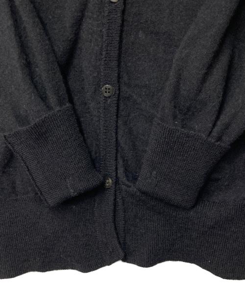 MM6 Maison Margiela（エムエムシックスメゾンマルジェラ）MM6 Maison Margiela (エムエムシックスメゾンマルジェラ) ニットカーディガン ブラック サイズ:Mの古着・服飾アイテム
