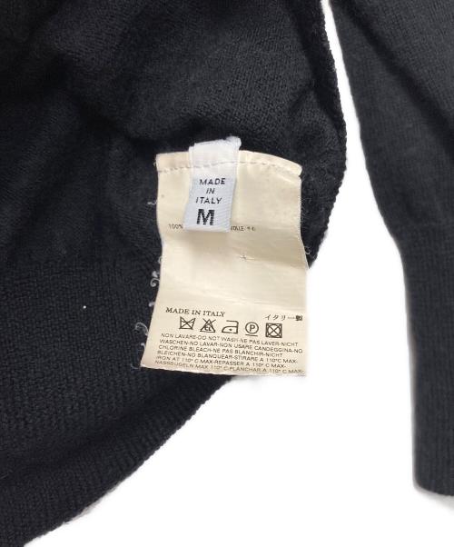 MM6 Maison Margiela（エムエムシックスメゾンマルジェラ）MM6 Maison Margiela (エムエムシックスメゾンマルジェラ) ニットカーディガン ブラック サイズ:Mの古着・服飾アイテム