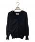 MM6 Maison Margiela（エムエムシックスメゾンマルジェラ）の古着「ニットカーディガン」｜ブラック