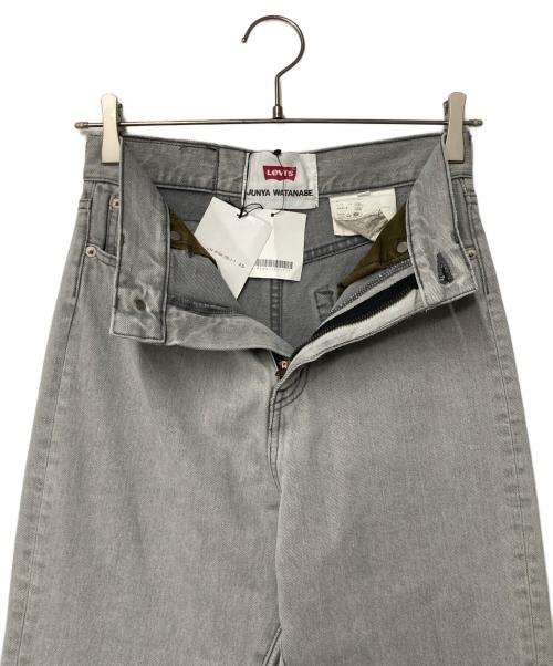 LEVI'S（リーバイス）LEVI'S (リーバイス) JUNYA WATANABE COMME des GARCONS (ジュンヤワタナベ コムデギャルソン) ベルボトムデニムパンツ ブラック サイズ:XSの古着・服飾アイテム