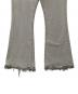 中古・古着 LEVI'S (リーバイス) JUNYA WATANABE COMME des GARCONS (ジュンヤワタナベ コムデギャルソン) ベルボトムデニムパンツ ブラック サイズ:XS：11000円