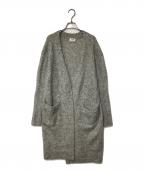 Acne studiosアクネ ストゥディオズ）の古着「RAYA MOHAIR ロングカーディガン」｜グレー
