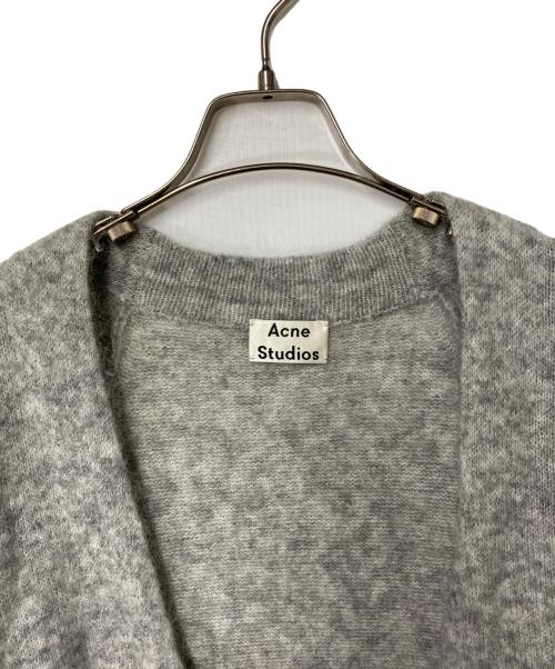 Acne studios（アクネ ストゥディオズ）Acne studios (アクネ ストゥディオズ) RAYA MOHAIR ロングカーディガン グレー サイズ:XSの古着・服飾アイテム
