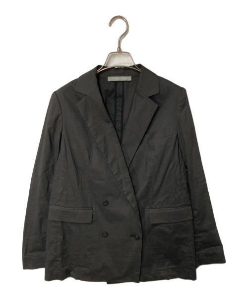 theory luxe（セオリーリュクス）theory luxe (セオリーリュクス) リネンレーヨンダブルブレストテーラードジャケット ベージュ サイズ:36の古着・服飾アイテム