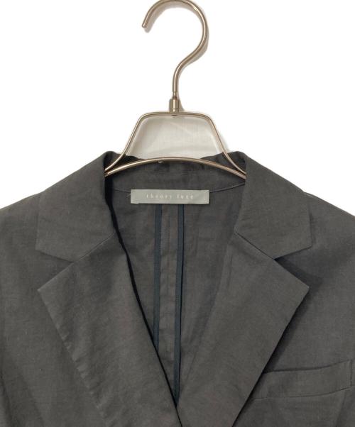 theory luxe（セオリーリュクス）theory luxe (セオリーリュクス) リネンレーヨンダブルブレストテーラードジャケット ベージュ サイズ:36の古着・服飾アイテム