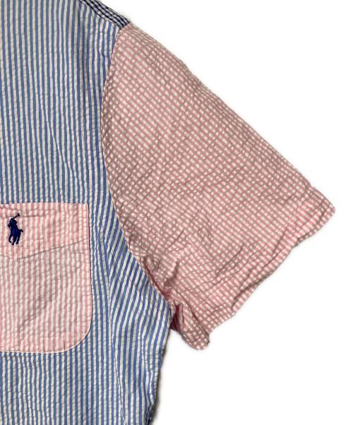 RALPH LAUREN（ラルフローレン）RALPH LAUREN (ラルフローレン) ポニー刺繍ストライプボタンダウンシャツ マルチカラー サイズ:Ｍの古着・服飾アイテム