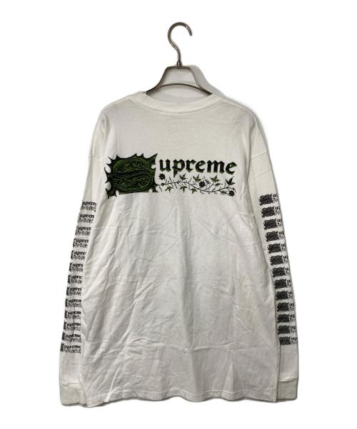 SUPREME（シュプリーム）SUPREME (シュプリーム) Saint Sebastian L/S ホワイト サイズ:XLの古着・服飾アイテム