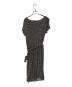 WEEKEND Max Mara (ウィークエンド マックスマーラ) チェックワンピース ブラック×ホワイト サイズ:L：5000円