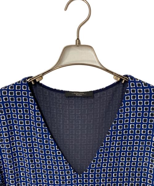 WEEKEND Max Mara（ウィークエンド マックスマーラ）WEEKEND Max Mara (ウィークエンド マックスマーラ) チェックワンピース ネイビー サイズ:Lの古着・服飾アイテム
