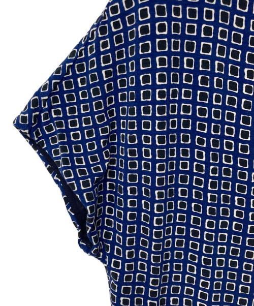 WEEKEND Max Mara（ウィークエンド マックスマーラ）WEEKEND Max Mara (ウィークエンド マックスマーラ) チェックワンピース ネイビー サイズ:Lの古着・服飾アイテム