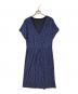 WEEKEND Max Mara（ウィークエンド マックスマーラ）の古着「チェックワンピース」｜ネイビー