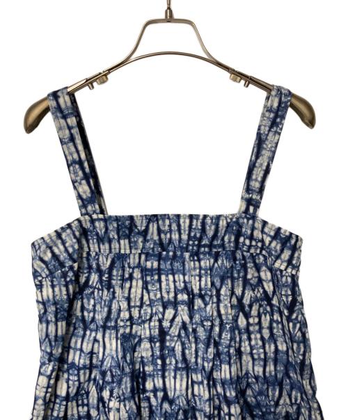 WEEKEND Max Mara（ウィークエンド マックスマーラ）WEEKEND Max Mara (ウィークエンド マックスマーラ) 総柄ワンピース ネイビー サイズ:42の古着・服飾アイテム