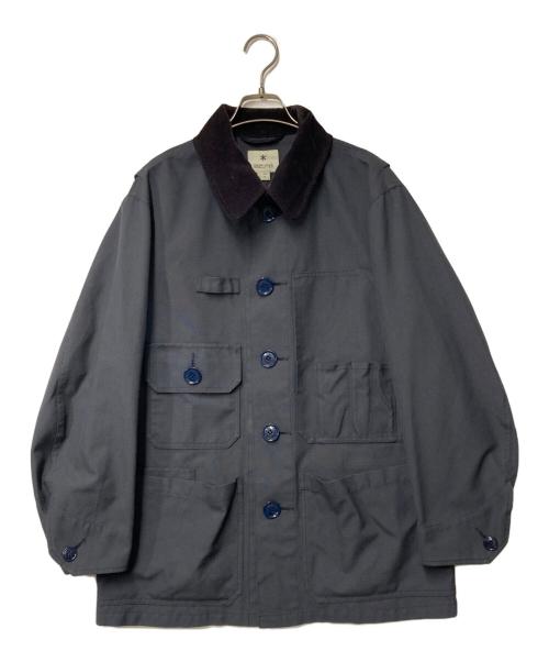 Snow peak（スノーピーク）snow peak (スノーピーク) フィールドカバーオールジャケット ネイビー サイズ:Lの古着・服飾アイテム