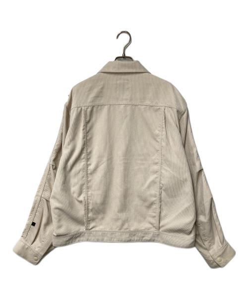 DAIWA PIER39（ダイワ ピア39）DAIWA PIER39 (ダイワ ピア39) TECH TRUCKER JACKET CORDUROY アイボリー サイズ:Sの古着・服飾アイテム