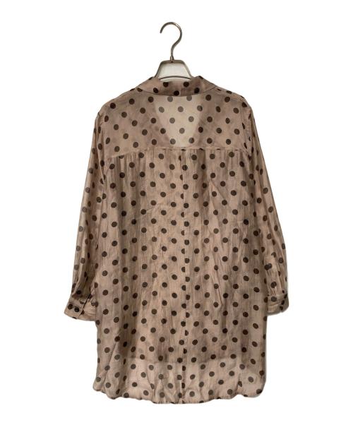 Spick and Span（スピック＆スパン）Spick and Span (スピック＆スパン) シアードットサファリシャツ ベージュ サイズ:Freeの古着・服飾アイテム
