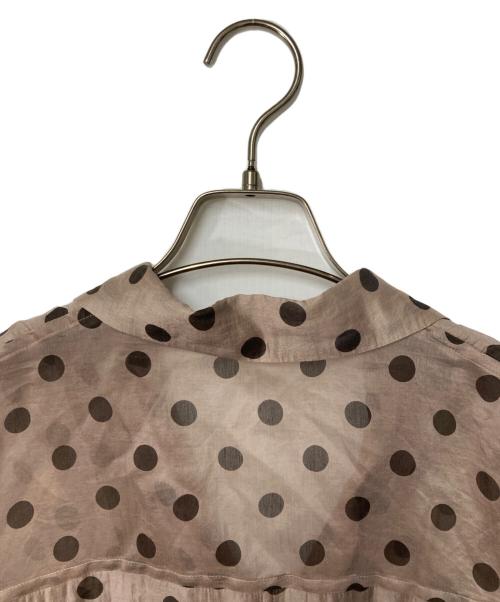 Spick and Span（スピック＆スパン）Spick and Span (スピック＆スパン) シアードットサファリシャツ ベージュ サイズ:Freeの古着・服飾アイテム
