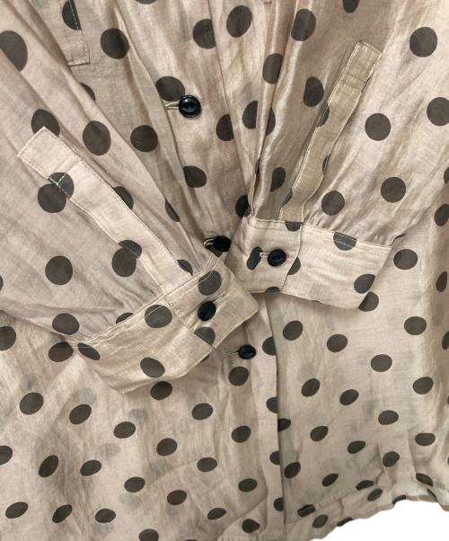 Spick and Span（スピック＆スパン）Spick and Span (スピック＆スパン) シアードットサファリシャツ ベージュ サイズ:Freeの古着・服飾アイテム