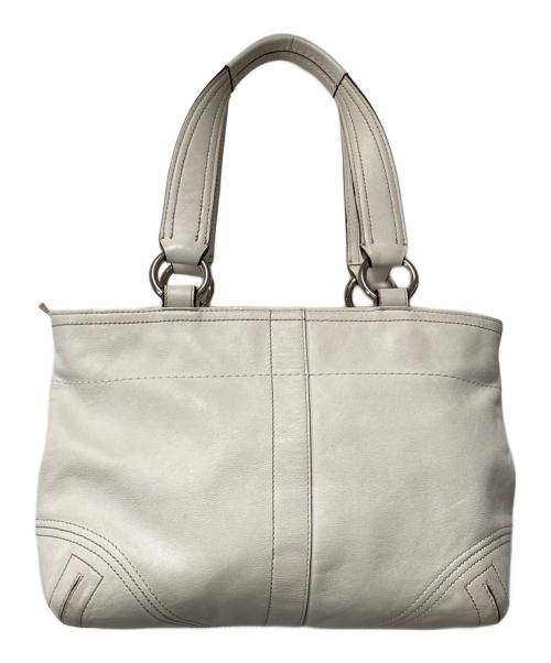 COACH（コーチ）COACH (コーチ) トートバッグ ホワイトの古着・服飾アイテム