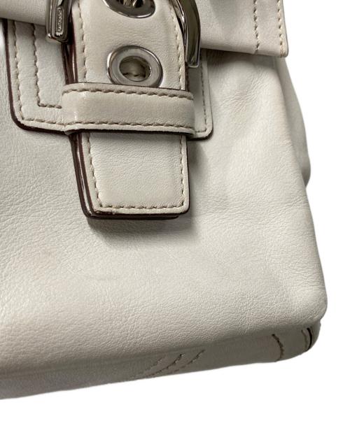 COACH（コーチ）COACH (コーチ) トートバッグ ホワイトの古着・服飾アイテム