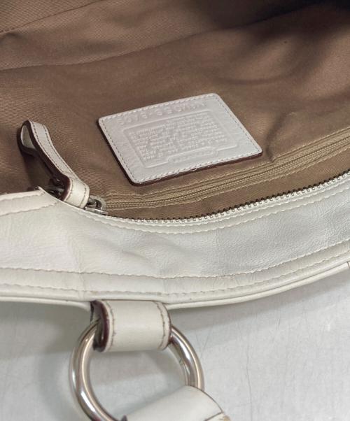 COACH（コーチ）COACH (コーチ) トートバッグ ホワイトの古着・服飾アイテム