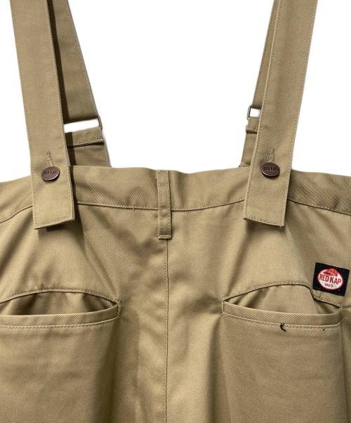 RED KAP（レッド キャップ）RED KAP (レッド キャップ) FREAK'S STORE (フリークスストア) 別注オーバーオール ベージュ サイズ:Freeの古着・服飾アイテム