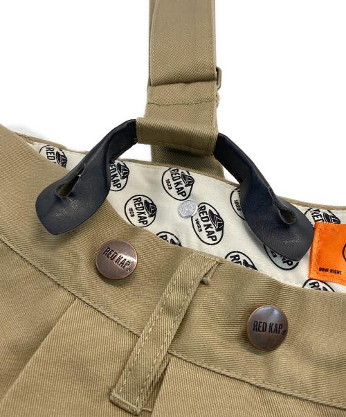 RED KAP（レッド キャップ）RED KAP (レッド キャップ) FREAK'S STORE (フリークスストア) 別注オーバーオール ベージュ サイズ:Freeの古着・服飾アイテム