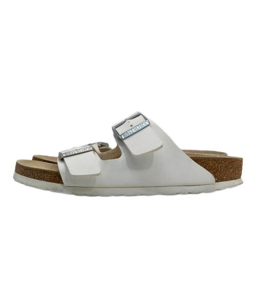 BIRKENSTOCK（ビルケンシュトック）BIRKENSTOCK (ビルケンシュトック) アリゾナサンダル ホワイト サイズ:24cmの古着・服飾アイテム