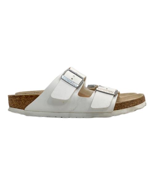BIRKENSTOCK（ビルケンシュトック）BIRKENSTOCK (ビルケンシュトック) アリゾナサンダル ホワイト サイズ:24cmの古着・服飾アイテム