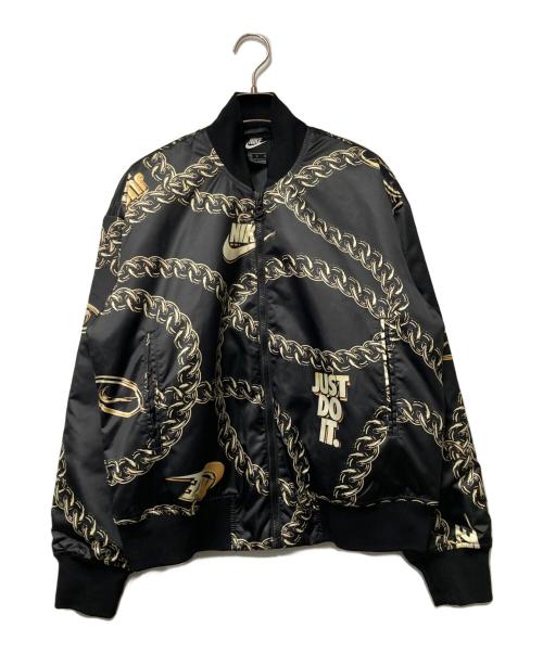 NIKE（ナイキ）NIKE (ナイキ) シンセティック フィル グラム ダンク ボンバージャケット ブラック サイズ:Ｍの古着・服飾アイテム