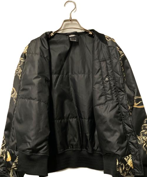 NIKE（ナイキ）NIKE (ナイキ) シンセティック フィル グラム ダンク ボンバージャケット ブラック サイズ:Ｍの古着・服飾アイテム