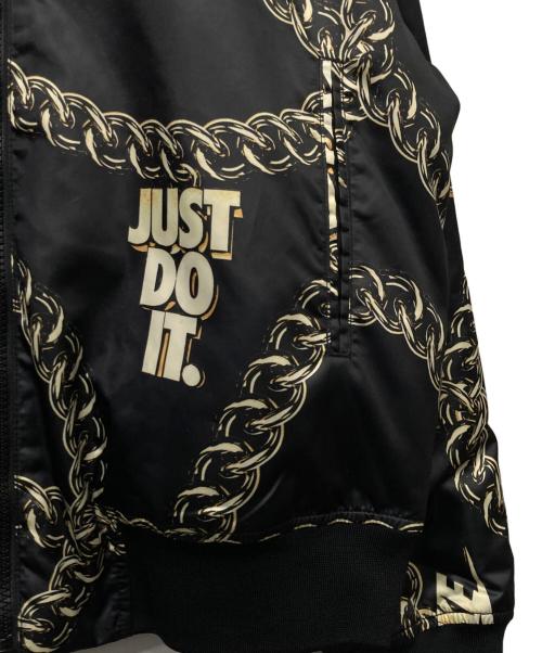 NIKE（ナイキ）NIKE (ナイキ) シンセティック フィル グラム ダンク ボンバージャケット ブラック サイズ:Ｍの古着・服飾アイテム