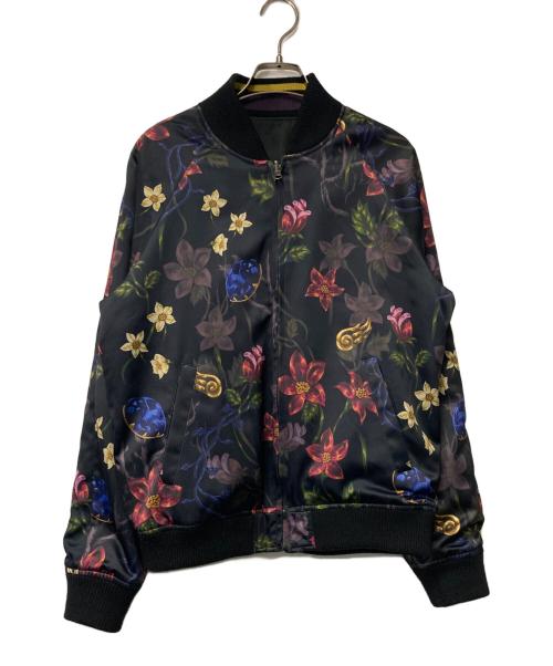 glamb（グラム）glamb (グラム) ジョジョの奇妙な冒険 (ジョジョノキミョウナボウケン) Giorno Giovanna ska JKT ブラックの古着・服飾アイテム