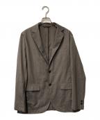 green label relaxingグリーンレーベルリラクシング）の古着「ウォッシャブルトロ 2Bジャケット」｜ブラウン
