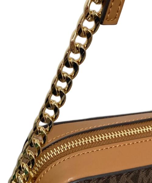 MICHAEL KORS（マイケルコース）MICHAEL KORS (マイケルコース) ショルダーバッグ ブラウンの古着・服飾アイテム