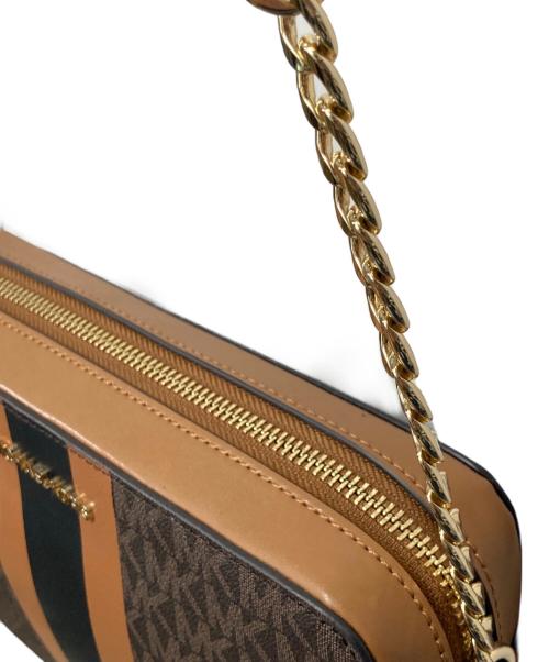 MICHAEL KORS（マイケルコース）MICHAEL KORS (マイケルコース) ショルダーバッグ ブラウンの古着・服飾アイテム