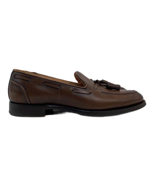 JOSEPH CHEANEY（ジョセフチーニー）Joseph Cheaney (ジョセフチーニー) CAVENDISH3 タッセルローファー ブラウン サイズ:7 1/2の古着・服飾アイテム