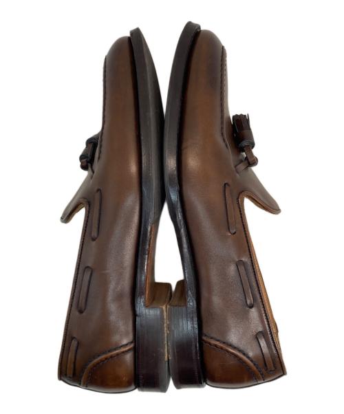 JOSEPH CHEANEY（ジョセフチーニー）Joseph Cheaney (ジョセフチーニー) CAVENDISH3 タッセルローファー ブラウン サイズ:7 1/2の古着・服飾アイテム