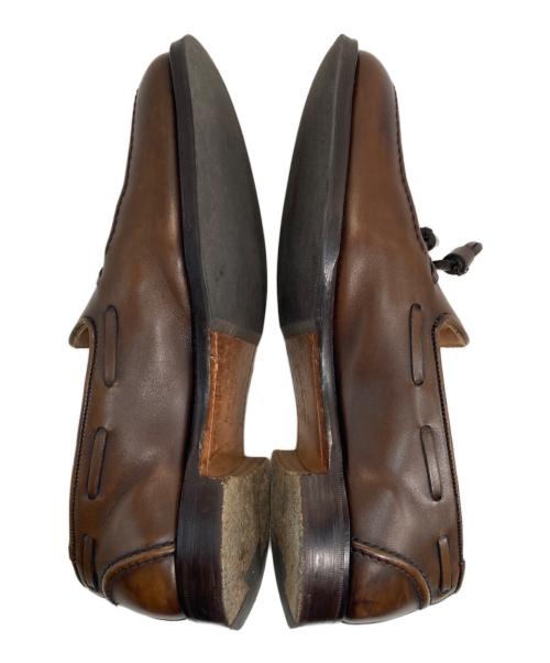JOSEPH CHEANEY（ジョセフチーニー）Joseph Cheaney (ジョセフチーニー) CAVENDISH3 タッセルローファー ブラウン サイズ:7 1/2の古着・服飾アイテム