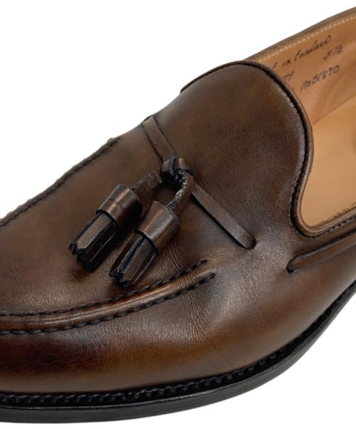 JOSEPH CHEANEY（ジョセフチーニー）Joseph Cheaney (ジョセフチーニー) CAVENDISH3 タッセルローファー ブラウン サイズ:7 1/2の古着・服飾アイテム