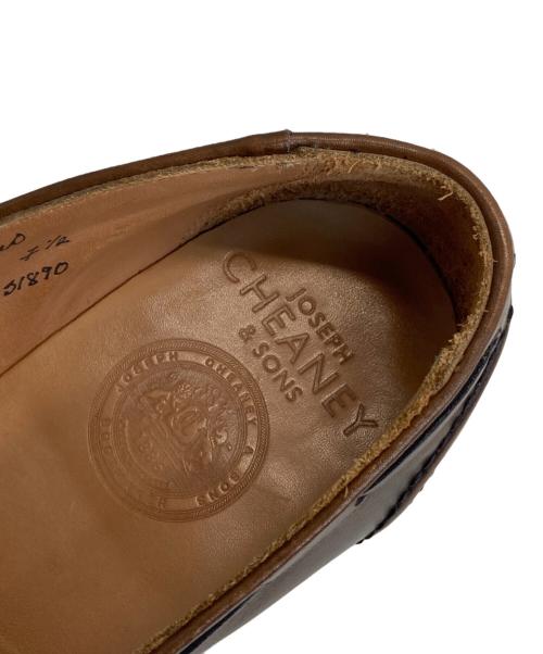 JOSEPH CHEANEY（ジョセフチーニー）Joseph Cheaney (ジョセフチーニー) CAVENDISH3 タッセルローファー ブラウン サイズ:7 1/2の古着・服飾アイテム