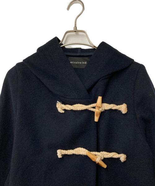 mizuiro-ind（ミズイロインド）mizuiro-ind (ミズイロインド) ダッフルコート ネイビー サイズ:Freeの古着・服飾アイテム