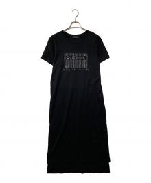 DIESEL（ディーゼル）の古着「カットソーワンピース」｜ブラック