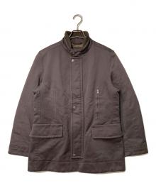 HUGO BOSS（ヒューゴ ボス）の古着「スタンドカラージャケット」｜ブラウン
