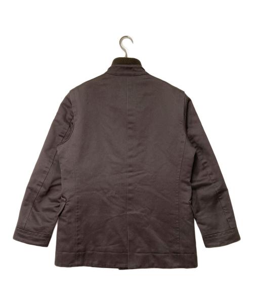 HUGO BOSS（ヒューゴ ボス）HUGO BOSS (ヒューゴ ボス) スタンドカラージャケット ブラウン サイズ:40の古着・服飾アイテム