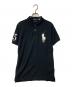 POLO RALPH LAUREN（ポロ・ラルフローレン）の古着「ビックポニー刺繍ポロシャツ」｜ブラック