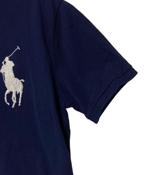 POLO RALPH LAUREN（ポロ・ラルフローレン）POLO RALPH LAUREN (ポロ・ラルフローレン) ビックポニー刺繍ポロシャツ ネイビー サイズ:Sの古着・服飾アイテム