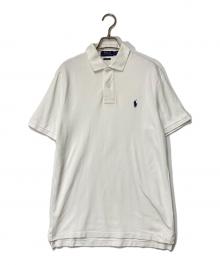 POLO RALPH LAUREN（ポロ・ラルフローレン）の古着「ポニー刺繍ポロシャツ」｜ホワイト