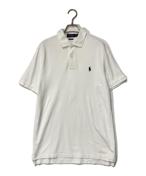 POLO RALPH LAUREN（ポロ・ラルフローレン）POLO RALPH LAUREN (ポロ・ラルフローレン) ポニー刺繍ポロシャツ ホワイト サイズ:Sの古着・服飾アイテム