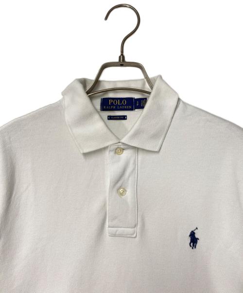 POLO RALPH LAUREN（ポロ・ラルフローレン）POLO RALPH LAUREN (ポロ・ラルフローレン) ポニー刺繍ポロシャツ ホワイト サイズ:Sの古着・服飾アイテム